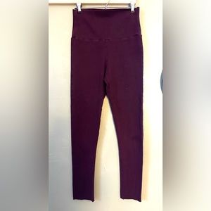 Sweet skins thick organic cotton long yoga tights medium high waisted